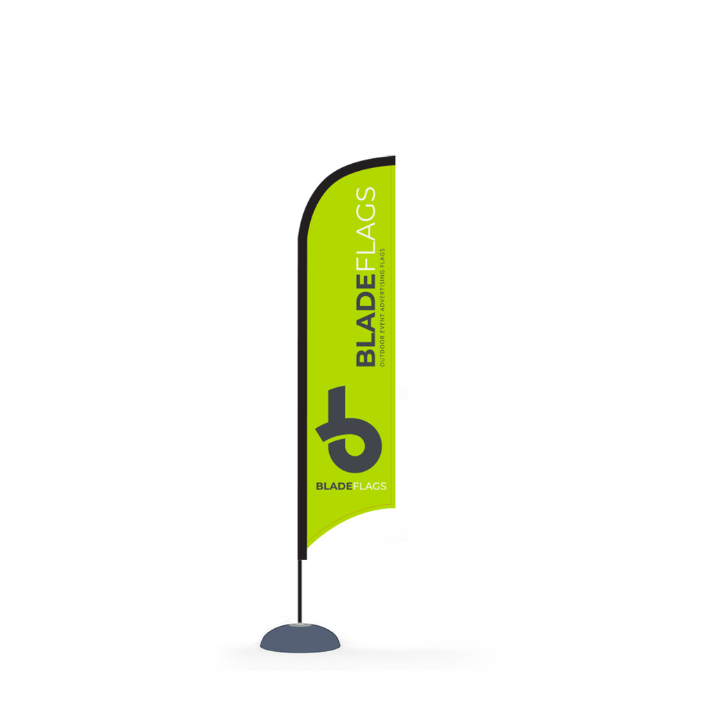 WaveLine 10' Blade outdoor advertising and event flags