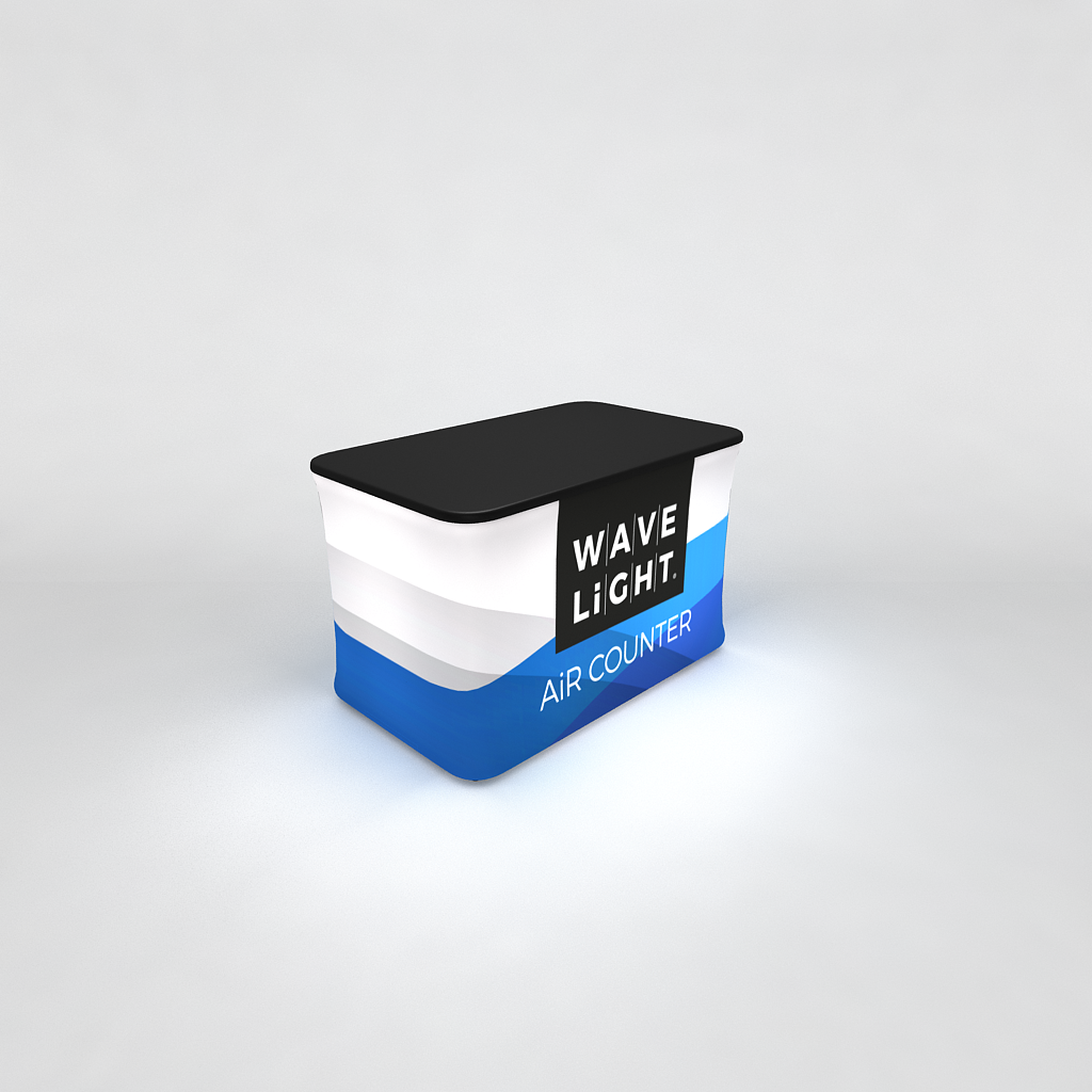 WaveLight® Air Backlit Inflatable Counter - Rectangular Mini ...