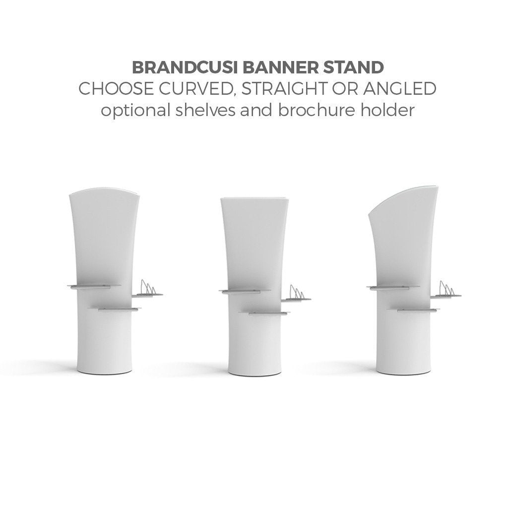 BrandStand WLMAK2 WavelineMedia Tension Fabric Display Kit with brandcusi banner stand