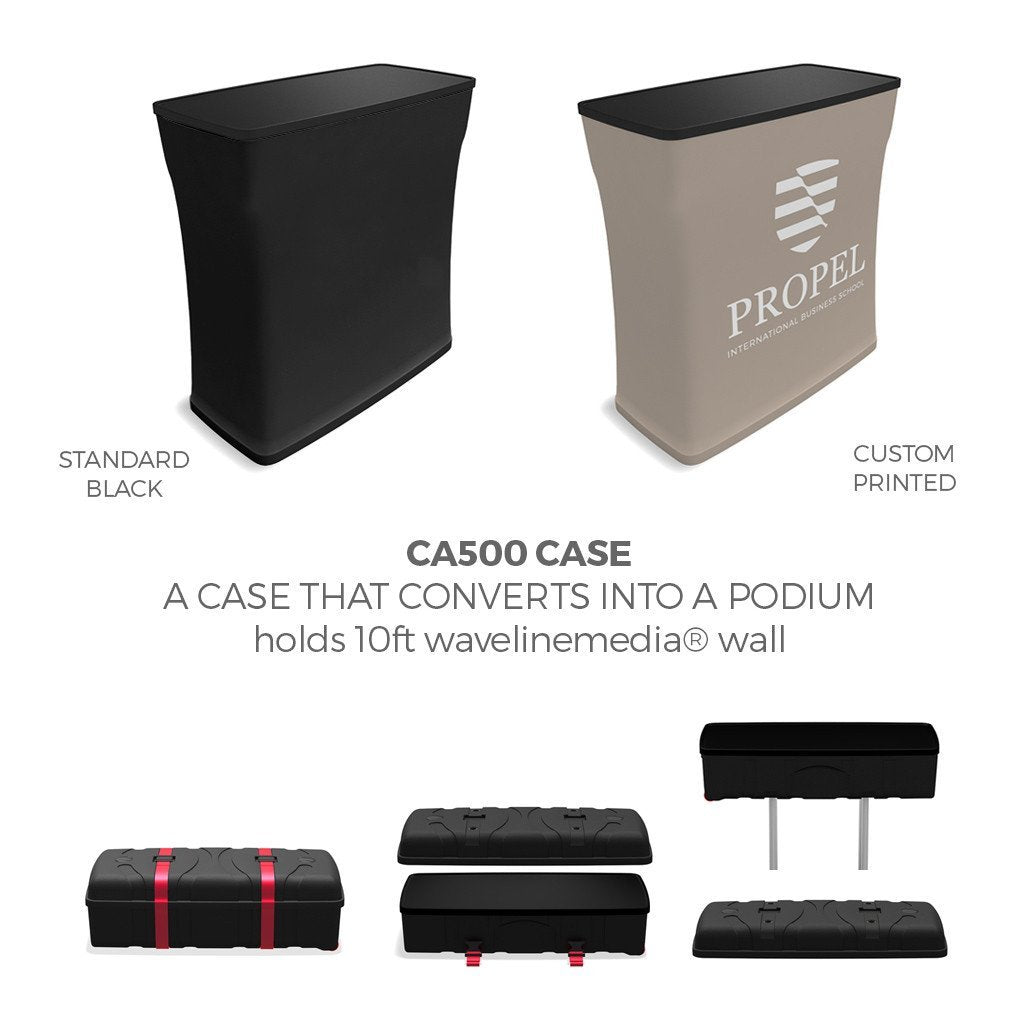 BrandStand CA500 Counter Case conversion to podium