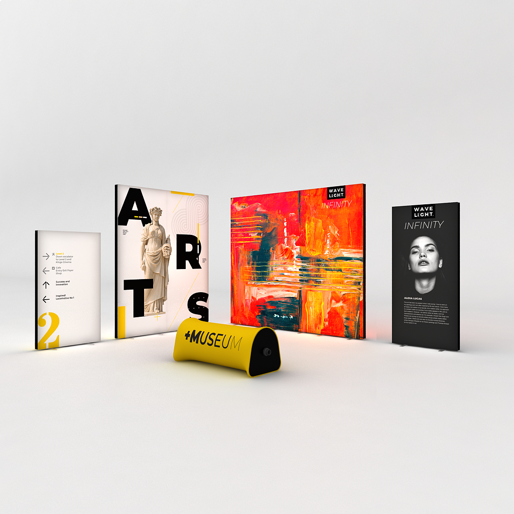 WaveLight Infinity SEG Light Box Stands – BrandStand-AU