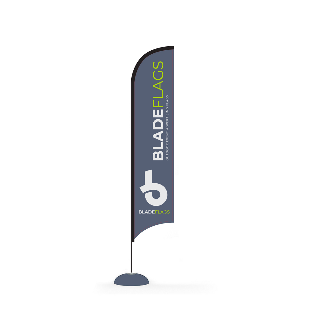 WaveLine 14' Blade outdoor advertising and event flags